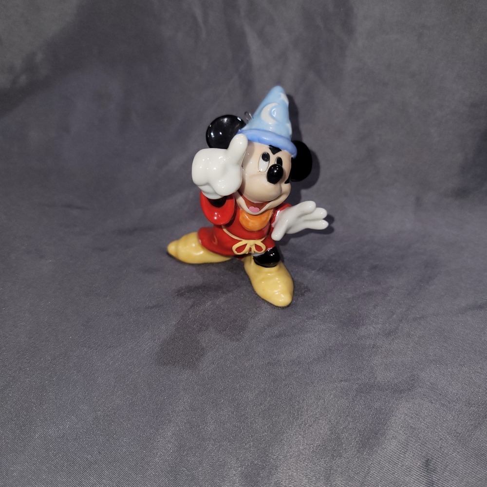 Walt Disney Mickey Mouse Fantasia Sorcerer Ceramic figure